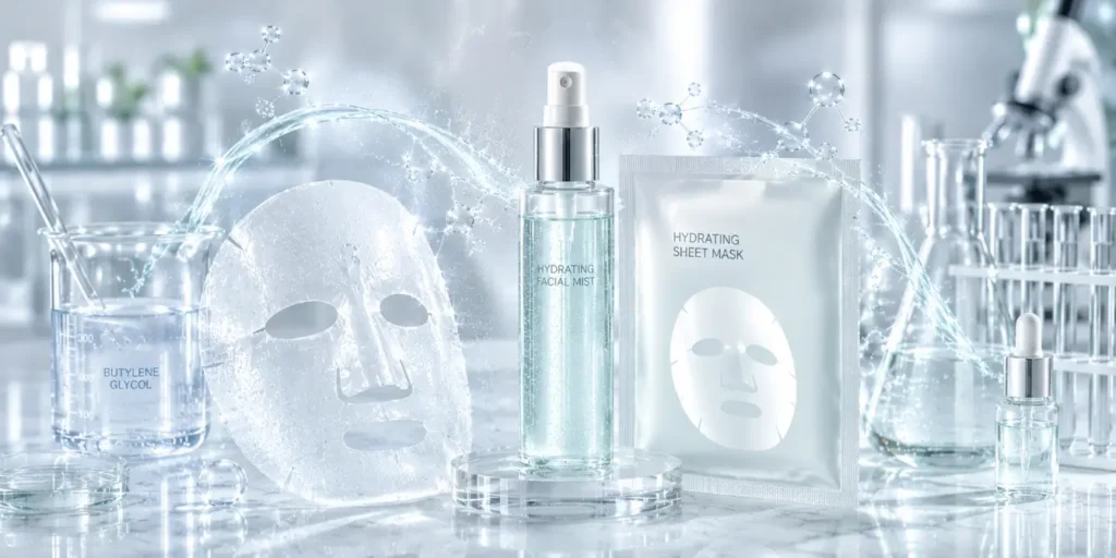 Butylene Glycol Sheet Masks & Facial Mists