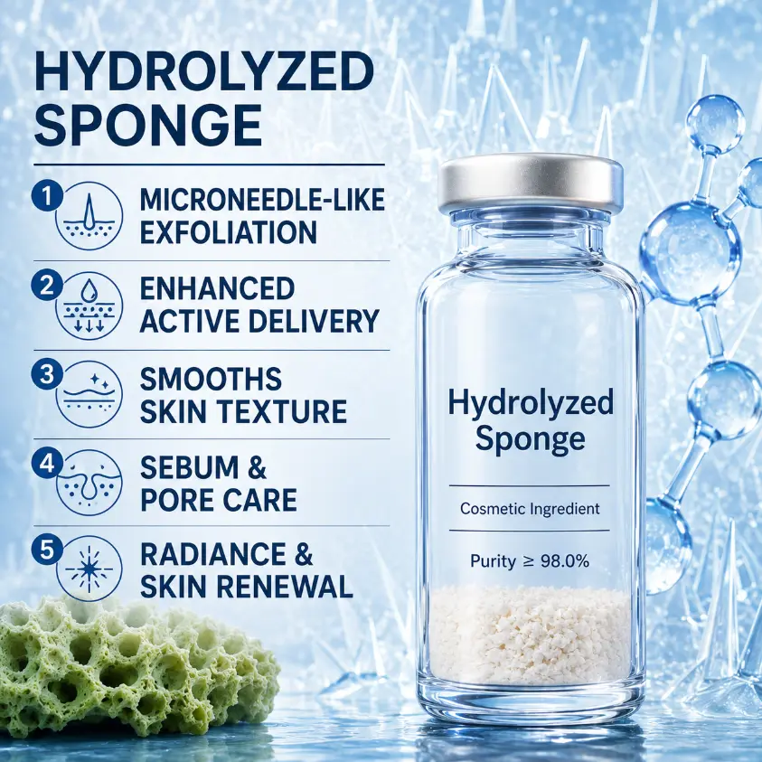 Hydrolyzed Sponge function