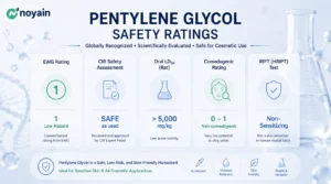 Pentylene Glycol Safety Ratings