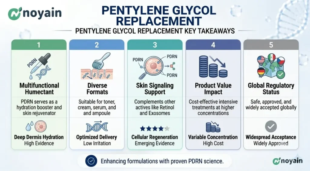 Propylene Glycol Replacement Key Takeaways