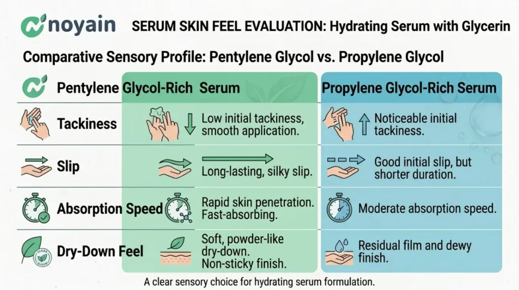 Serum Skin Feel Evaluation