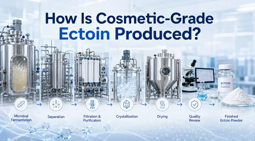 Cosmetic-Grade Ectoin Production