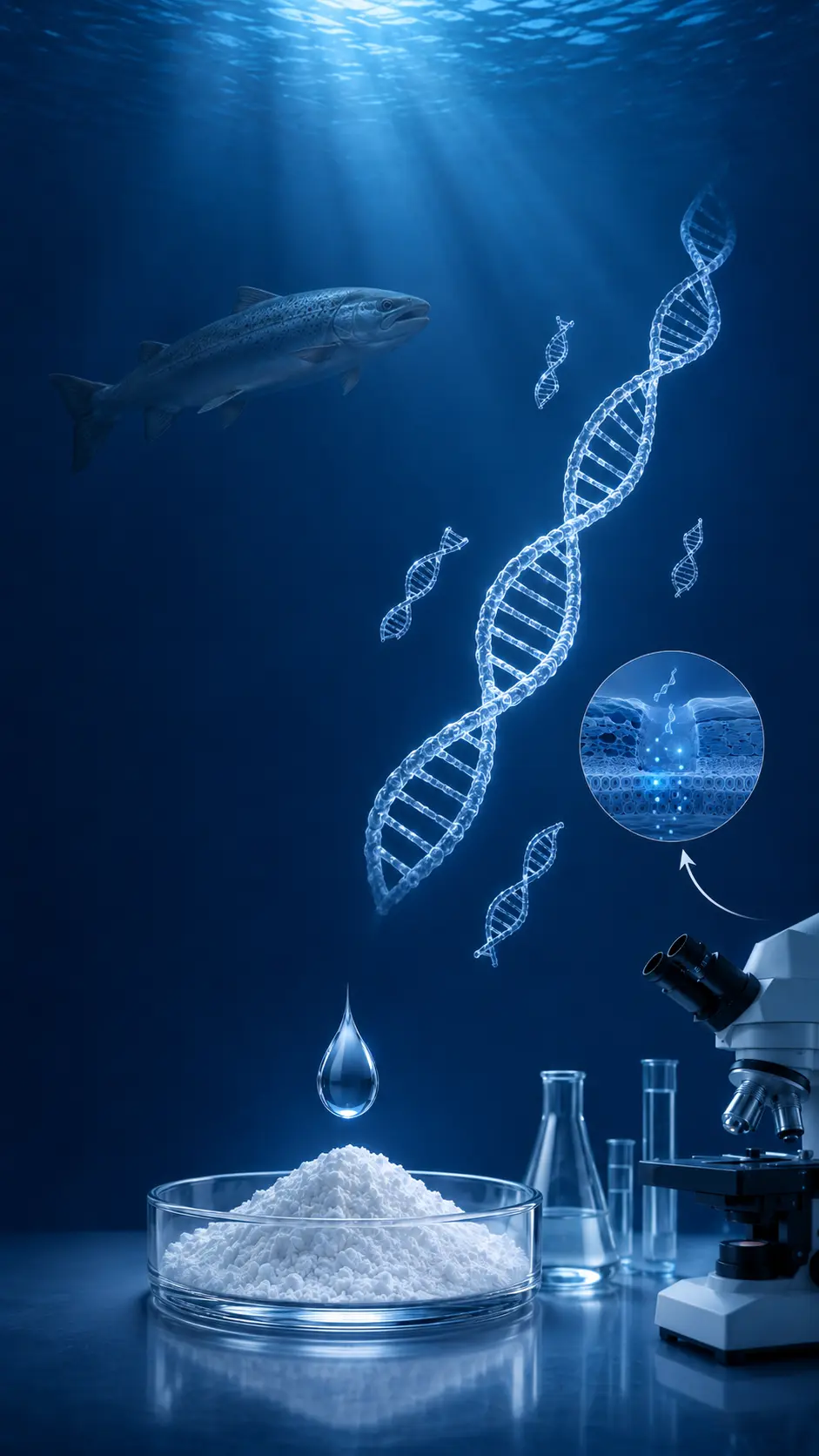 Deep-sea salmon PDRN skin cell repair m