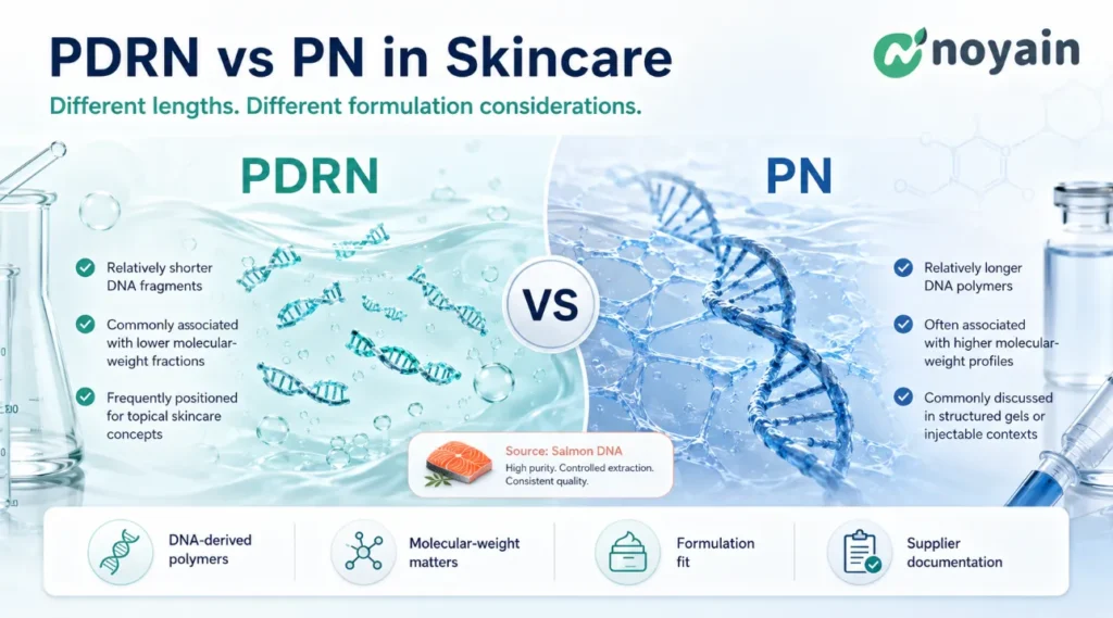 PDRN vs PN in Skincare