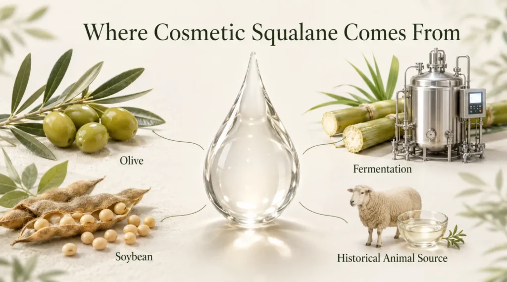 Where Cosmetic Squalane Comes From