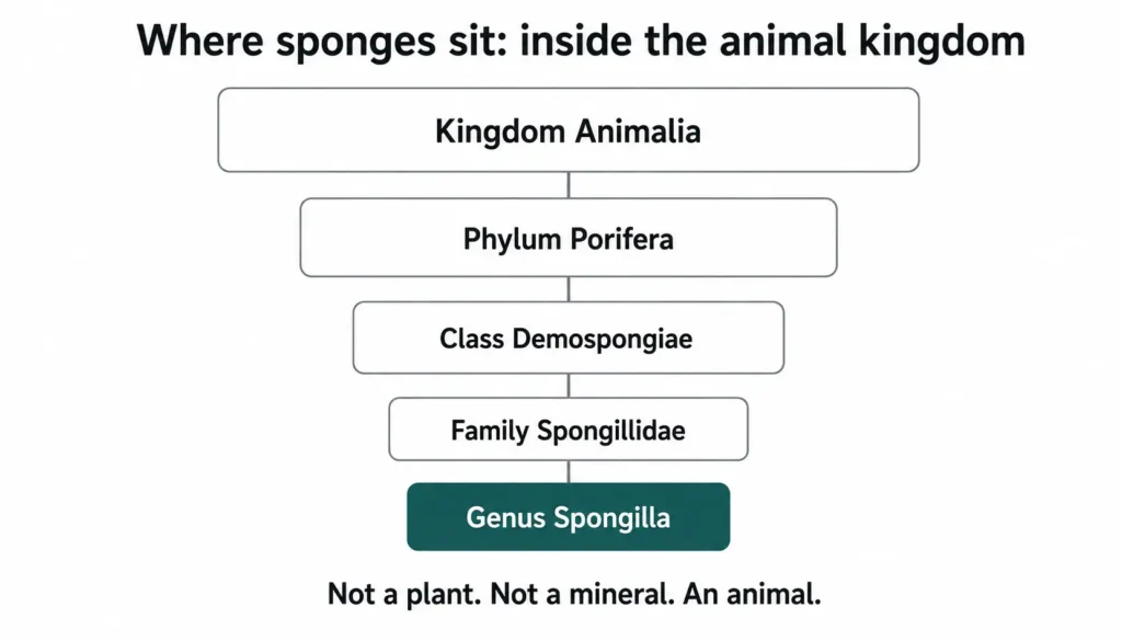Where Sponges Sit in the Animal Kingdom