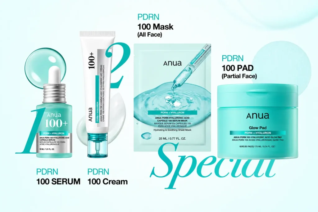 ANUA PDRN Skin Care Series