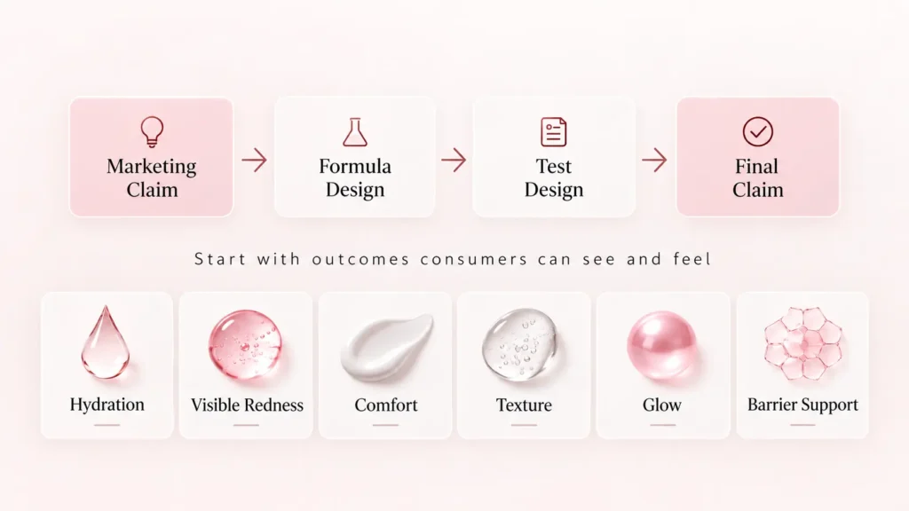 The perceptible efficacy of the product